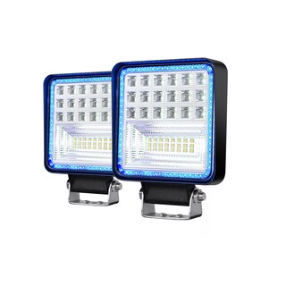 Foto 1 | Foto 1 | Par Faros Led Auxiliares Ojo De Angel Para Camion Eo Safe Imports Esi-18082 Azul