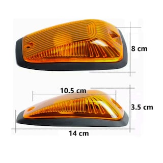 Foto 4 | Foto 4 | Jg 5 Casetas Led Techo Tipo Zeppelin Chevrolet C3500 88–98