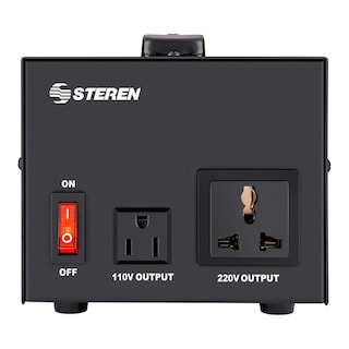 Foto 2 | Foto 2 | Convertidor Vca de 110 a 220 y 220 a 110 Steren 910-750 color Negro de 750 W