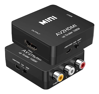 Foto 1 | Foto 1 | Convertidor Adaptador Rca Vga a Hdmi Malubero color Negro de 1080p de Audio y Video