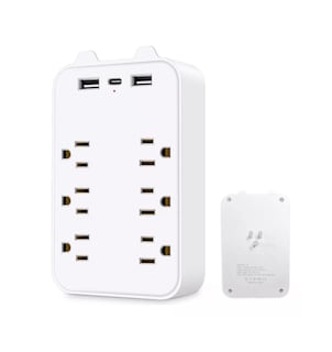 Foto 1 | Foto 1 | Regleta Multicontacto de Pared 3 Usb y 6 Salidas