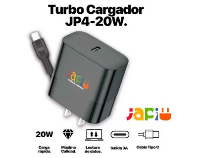 Foto 2 | Foto 2 | Japi Adaptador Ac Usb C/cable Usb Tipo C