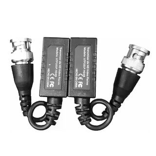 Foto 2 | Foto 2 | 4 Par Video Hd Cctv + 4 Pares De Conectores Corriente Eo Safe Imports Esi-15751 Negro