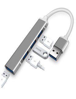 Foto 4 | Foto 4 | Adaptador Multi Usb 4 En 1 + Termo Güish Gratis