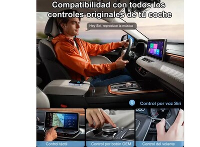 Foto 2 | Foto 2 | Car Play Adaptador Inalámbrico Android Auto Converter 2en1