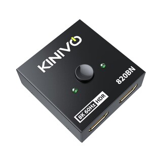 Foto 1 | Foto 1 | Conmutador Hdmi Kinivo 8k 2x1 Unidireccional 48 Gbps Hdr10+ - Venta Internacional.