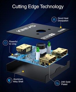 Foto 4 | Foto 4 | Conmutador Hdmi Kinivo 8k 2x1 Unidireccional 48 Gbps Hdr10+ - Venta Internacional.