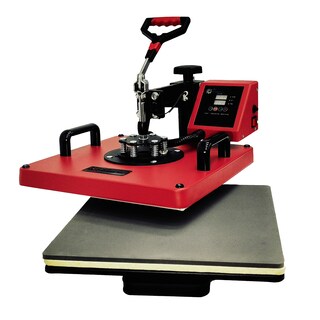 Foto 4 | Foto 4 | Kit Ev Technologies Plancha Sublimación Roja mas 150 Artículos