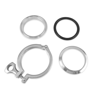 Foto 1 | Foto 1 | Abrazadera Vauli V-band Inoxidable 304 para Downpipe Catback Turbo (2'')