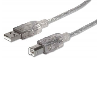 Foto 1 | Foto 1 | Cable USB tipo B Manhattan 333405 Gris