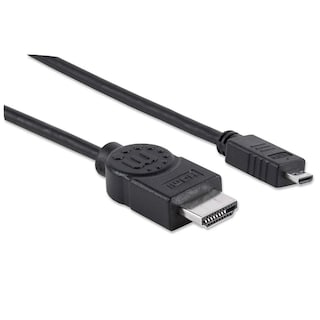 Foto 2 | Foto 2 | Cable HDMI Manhattan 323215 Negro
