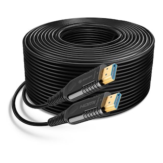 Foto 1 | Foto 1 | Cable Hdmi 4k de Fibra Óptica 50 M Steren 206-750 color Negro