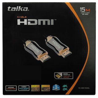 Foto 2 | Foto 2 | Cable Hdmi 15 Metros Taika 2k/4k/3d/full Hd/super Hd 60hz