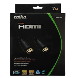Foto 2 | Foto 2 | Cable Hdmi Taika 7 m 2k/4k/3d/full Hd/super Hd 60hz