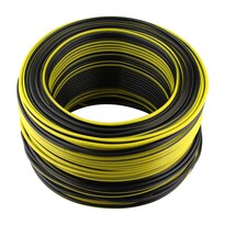 Cable Keer 4086 Antiflama 100m Calibre 14 color Negro