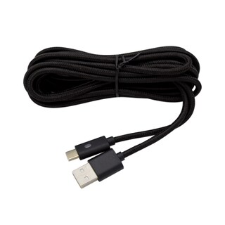 Foto 1 | Foto 1 | Cable USB Virtual Zone VZ-AND-USBC3PS5 color Negro Tipo C de 3 Metros para Carga y Datos de Control de Ps5