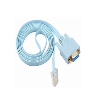 Foto 1 | Foto 1 | Cable Consola Cisco Rj45 A Db9 Rs232 Adaptador Azul Claro