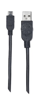 Foto 4 | Foto 4 | Cable Usb Micro-b De Alta Velocidad Manhattan 325677 Negro 0.5m