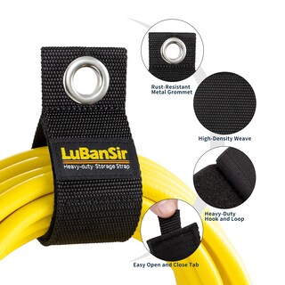 Foto 3 | Foto 3 | Organizador Con Soporte Para Cables De Extensión Lubansir, Paquete De 9, 13 Pulgadas - Venta Internacional.