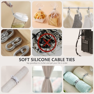 Foto 2 | Foto 2 | Estuche Organizador de Silicona Skyconser para Cables 4 Minibolsas - Venta Internacional