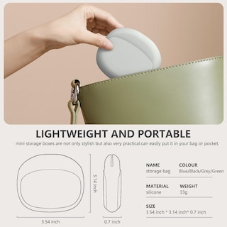 Foto 5 | Foto 5 | Estuche Organizador de Silicona Skyconser para Cables 4 Minibolsas - Venta Internacional