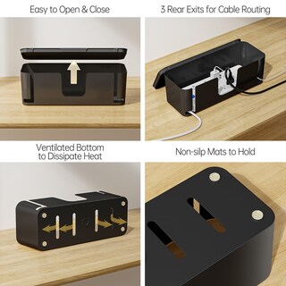 Foto 7 | Foto 7 | Caja De Gestión De Cables Yecaye Grande Y Mediana Para El Hogar Y La Oficina - Venta Internacional.