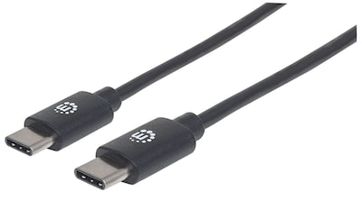 Foto 1 | Foto 1 | Cable Usb-c Manhattan 354882 Negro 3 M