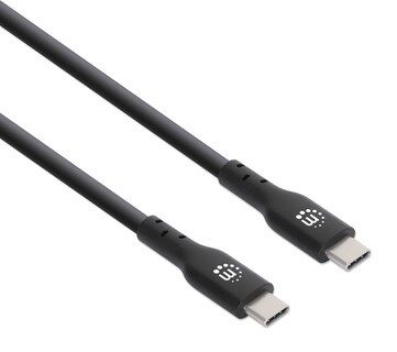 Foto 2 | Foto 2 | Cable Usb-c Manhattan 354868 Negro 50 Cm