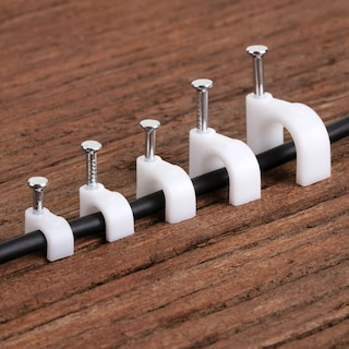 Foto 7 | Foto 7 | Clips Para Cables Bates Choice Pro Con Clavos De Acero, Color Blanco, 360 Unidades - Venta Internacional.