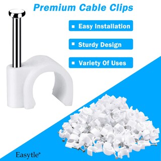 Foto 5 | Foto 5 | Clips Para Cables Easytle, Paquete De 200 Unidades (4 Mm, 6 Mm, 8 Mm, 10 Mm) - Venta Internacional.
