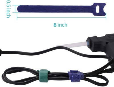 Foto 2 | Foto 2 | Cinchos para Cables Jewoster Negras Paquete de 50 Piezas 20 cm - Venta Internacional