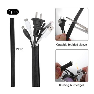 Foto 3 | Foto 3 | Kit Organizador De Gestión De Cables Hebba 173 Piezas Con Funda Para Cables - Venta Internacional