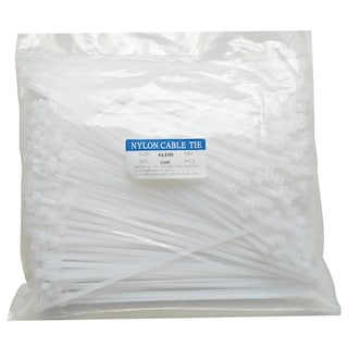 Foto 1 | Foto 1 | Bridas Miwutz 500 Unidades 10 cm Nailon de Alta Resistencia Blanco - Venta Internacional