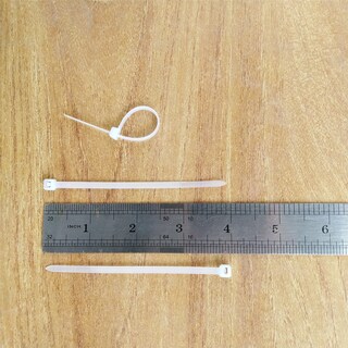 Foto 2 | Foto 2 | Bridas Miwutz 500 Unidades 10 cm Nailon de Alta Resistencia Blanco - Venta Internacional