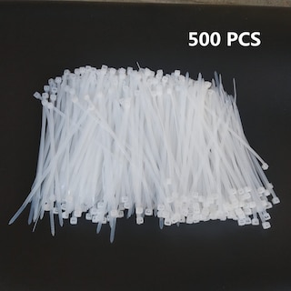 Foto 3 | Foto 3 | Bridas Miwutz 500 Unidades 10 cm Nailon de Alta Resistencia Blanco - Venta Internacional