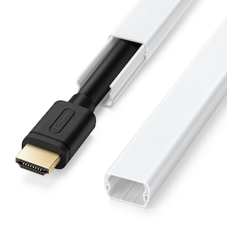 Foto 1 | Foto 1 | Ocultador de Cables Zhiyo Cmr06 para 1 Cable, Cable De 2.6 M PVC Blanco - Venta Internacional