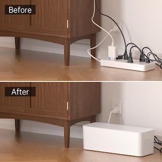 Foto 3 | Foto 3 | Caja De Gestión De Cables Yecaye Grande Y Mediana Para El Hogar Y La Oficina - Venta Internacional.