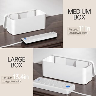 Foto 5 | Foto 5 | Caja De Gestión De Cables Yecaye Grande Y Mediana Para El Hogar Y La Oficina - Venta Internacional.