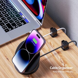 Foto 5 | Foto 5 | Clips Adhesivos para Cable de Carga Pzoz 6 Piezas - Venta Internacional