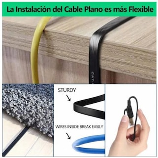 Foto 6 | Foto 6 | Cable Ethernet Categoría 8 Cat8 Rj45 40 Gbps 5 M - Venta Internacional