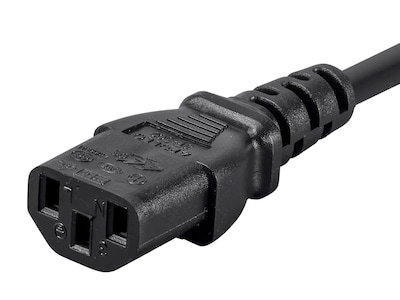 Foto 4 | Foto 4 | Cable De Alimentación Monoprice Nema 5-15p A Iec 60320 C13 18awg 10a 125v - Venta Internacional.