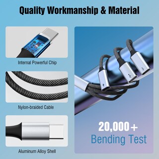 Foto 6 | Foto 6 | Adaptador Divisor Usb C Timovo Usb-c Macho A 2 Usb-c Hembra Y 1 Usb-a Hembra - Venta Internacional.