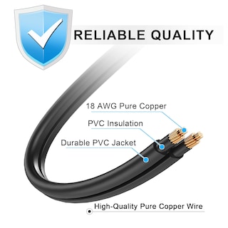 Foto 5 | Foto 5 | Cable de Alimentación Bicmice de 3,7 m para Samsung LG Sony Insignia TCL - Venta Internacional
