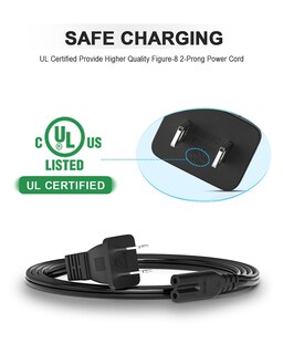 Foto 6 | Foto 6 | Cable de Alimentación Bicmice 6 Pies 18 Awg 7 a 125 V Ac 2 Clavijas - Venta Internacional