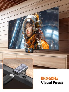 Foto 5 | Foto 5 | Adaptador Usb C Cablecreation En Ángulo Recto De 90 Grados, Paquete De 2 - Venta Internacional.