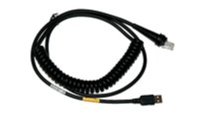 Foto 5 | Foto 5 | Cable Usb En Espiral Honeywell Cbl-500-300-c00 Tipo A, 5 V, 3 M, Negro - Venta Internacional.