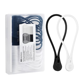 Foto 1 | Foto 1 | Bridas Magnéticas De Silicona Cable Matters, Paquete De 20 Unidades, Negro/blanco - Venta Internacional.