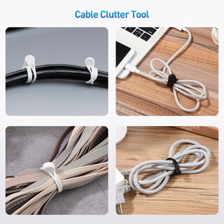 Foto 3 | Foto 3 | Bridas Magnéticas De Silicona Cable Matters, Paquete De 20 Unidades, Negro/blanco - Venta Internacional.