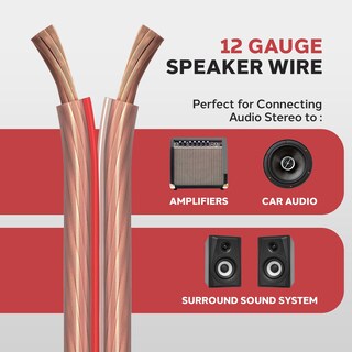 Foto 2 | Foto 2 | Cable De Altavoz Pyle, Calibre 12, 50 Pies, Cable De Cobre En Bobina Para Conectar Audio Estéreo A U - Venta Internacional.