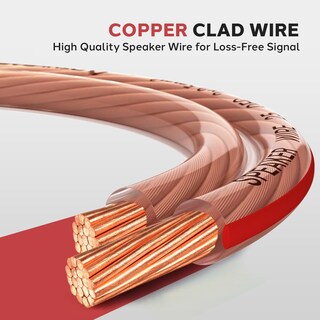 Foto 6 | Foto 6 | Cable De Altavoz Pyle, Calibre 12, 50 Pies, Cable De Cobre En Bobina Para Conectar Audio Estéreo A U - Venta Internacional.